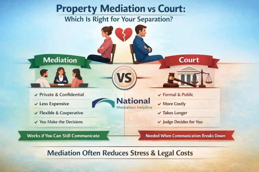 Property Mediation vs Court: Which Is Right for Your Separation Workington?