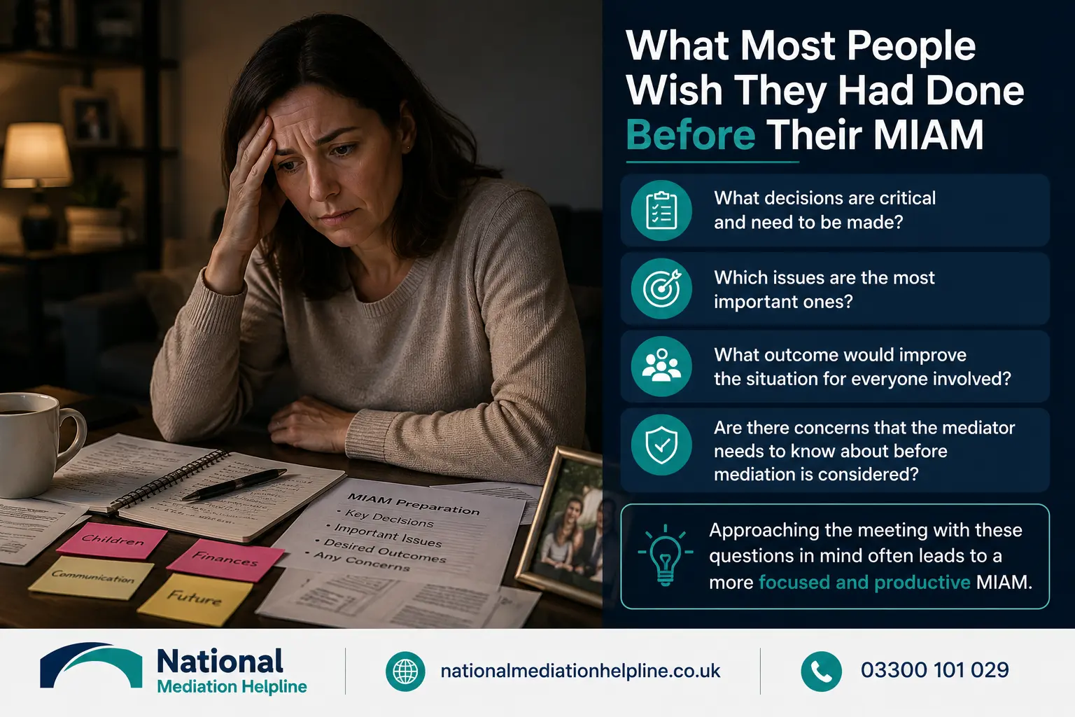 How to prepare for a miam in Workington What most people miss what should they have done before miam